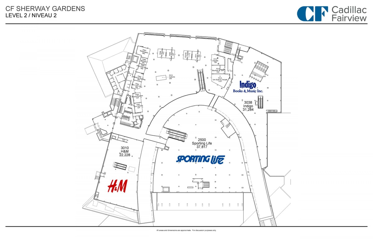 Kort af Sherway Görðum 2 stig