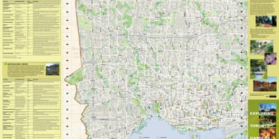Kort af görðum Toronto west