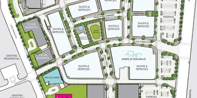 Kort af SAMANBER Verslanir á Don Mills Toronto